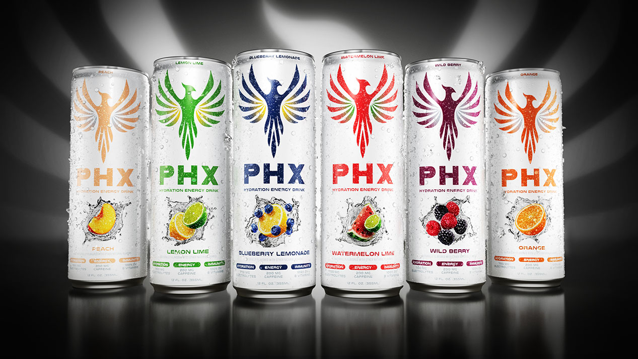 Noteworthy Launches: PHX. Fiji Water. Celsius. Dew Radler. Liquid